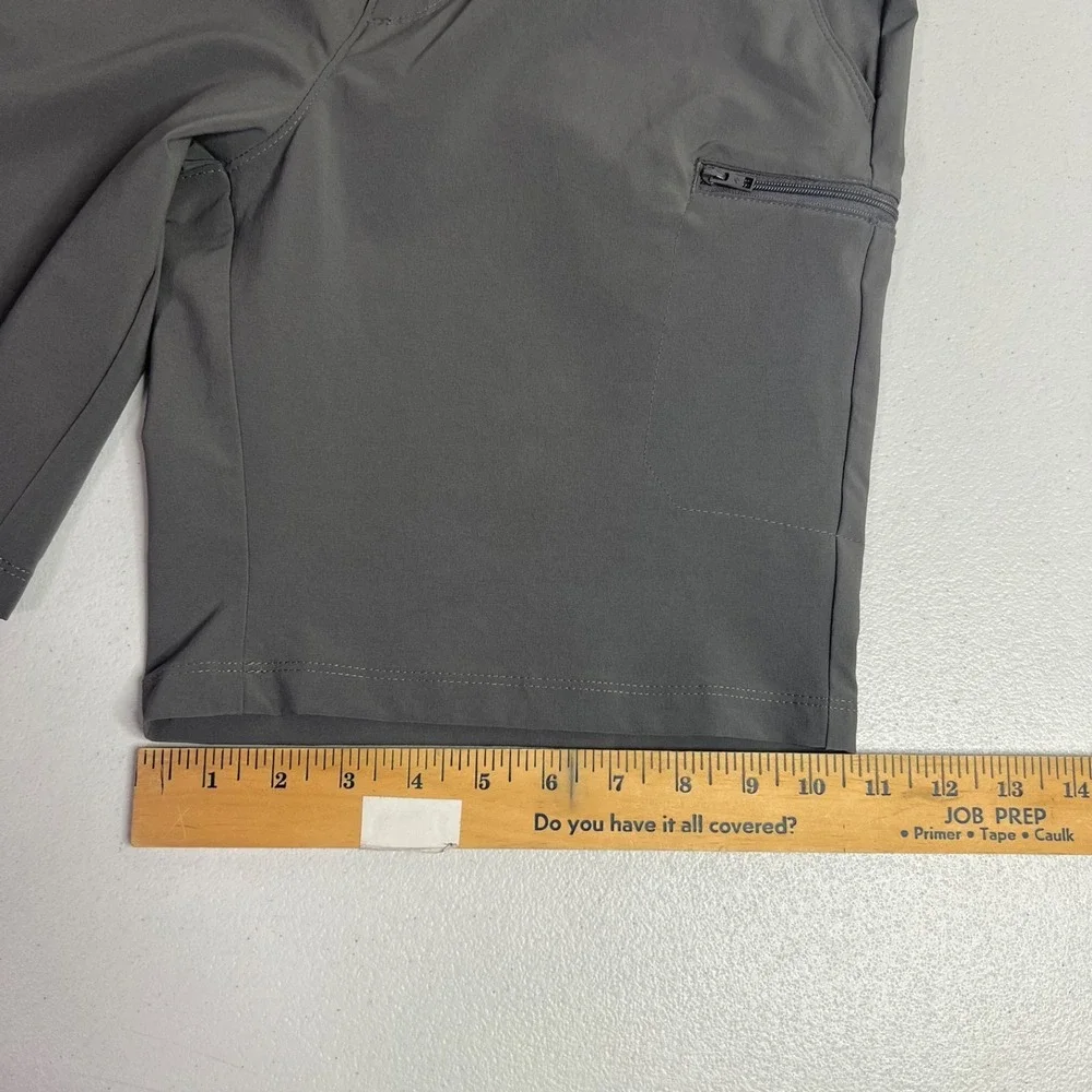 Columbia Narrows Pointe Shorts Mens 30 Gray Stretch Omni Shade Hiking Active NEW